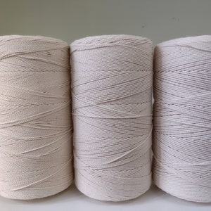 Seine Twine by Maurice Brassard, one pound spool, 3 weight options for weaving and macrame image 1