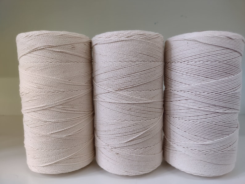 Seine Twine by Maurice Brassard, one pound spool, 3 weight options for weaving and macrame image 1