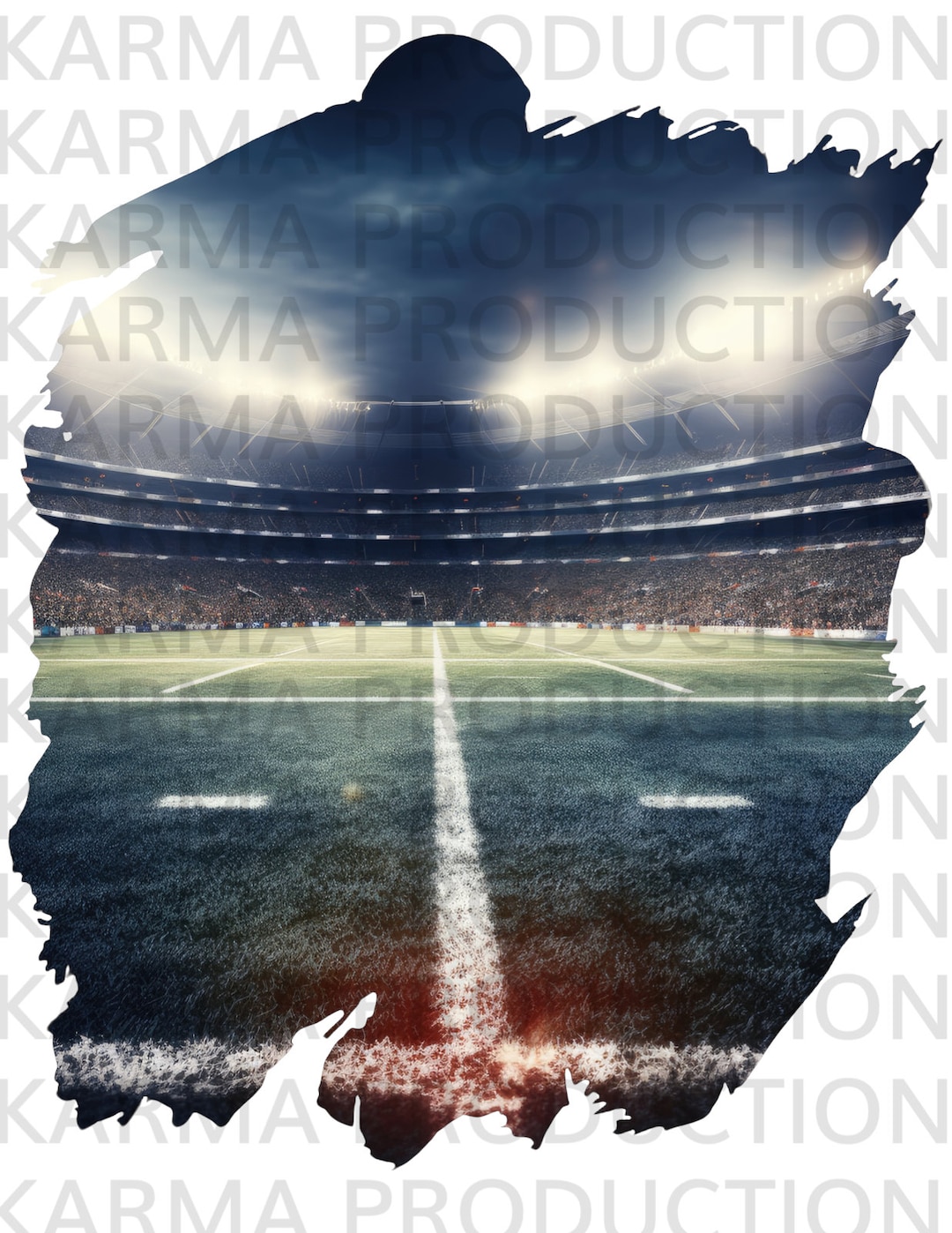 DIY Friday Night Lights Game Day Stadium Football Etsy