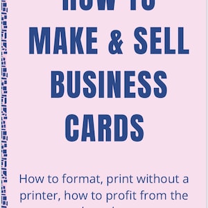 Hoe kan ik | Visitekaartjes maken en verkopen | Bedankt | Kaarten | Digitaal model | Doe-het-zelf | EBOOK | Gratis kant-en-klare sjablonen | GEEN printer nodig