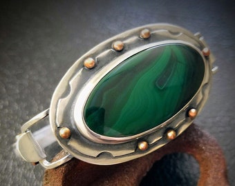 Malachite Tension Bracelet