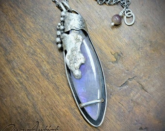 Raw Courage Labradorite Necklace