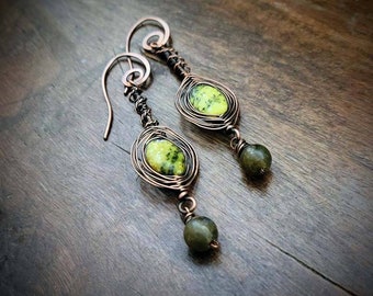 Serpentine Weave Earrings