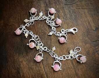 Rhodochrosite Bracelet