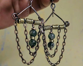 Coils & Chains Earrings