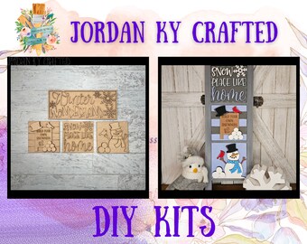 4.25" Tile Winter Wonderland DIY Inserts