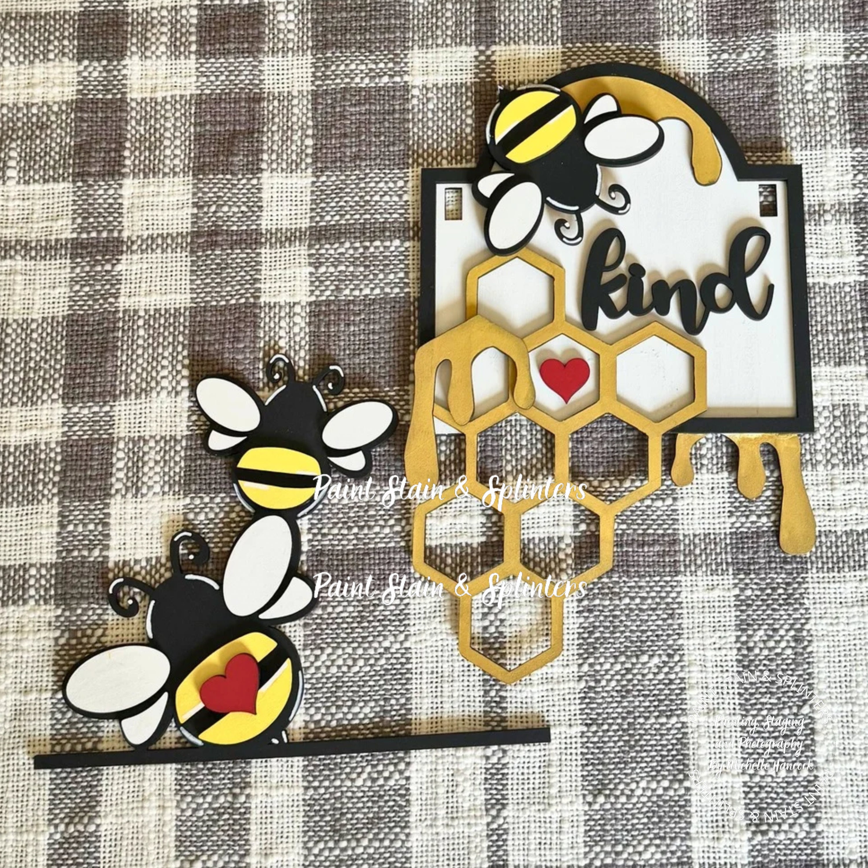 Mini Post Bee DIY Insert, - Etsy
