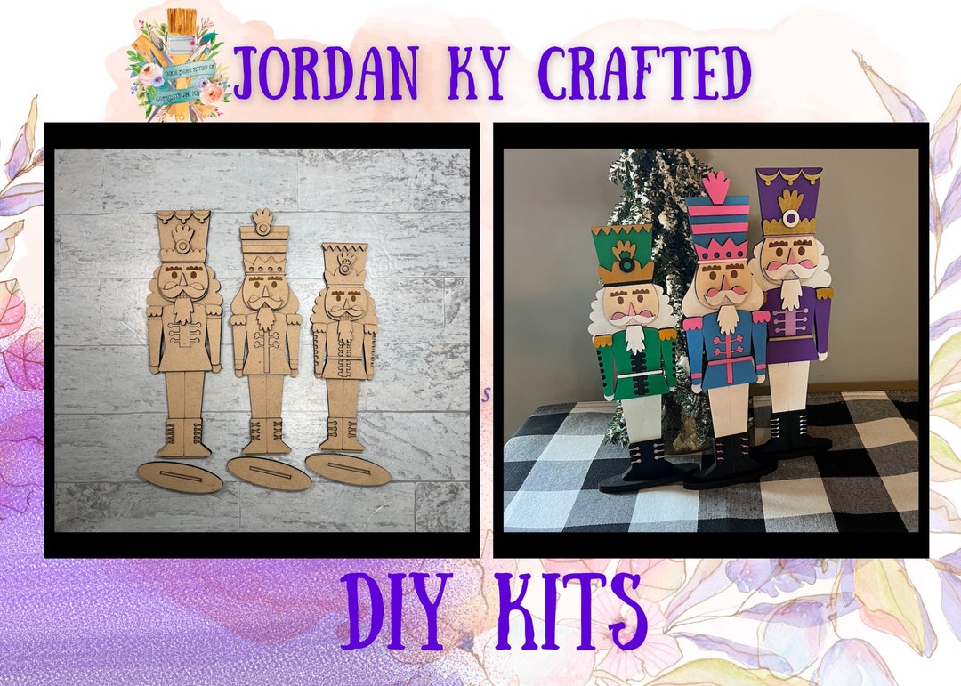 Nuts About Christmas, Nutcracker DIY Display, Nutcracker Paint Kit