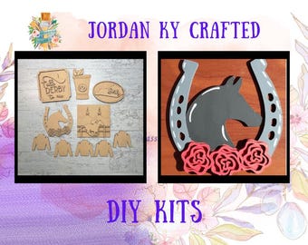 Kentucky Derby DIY Display, KY Derby Display, Ky Tier Tray, Horse Racing, Bluegrass State,