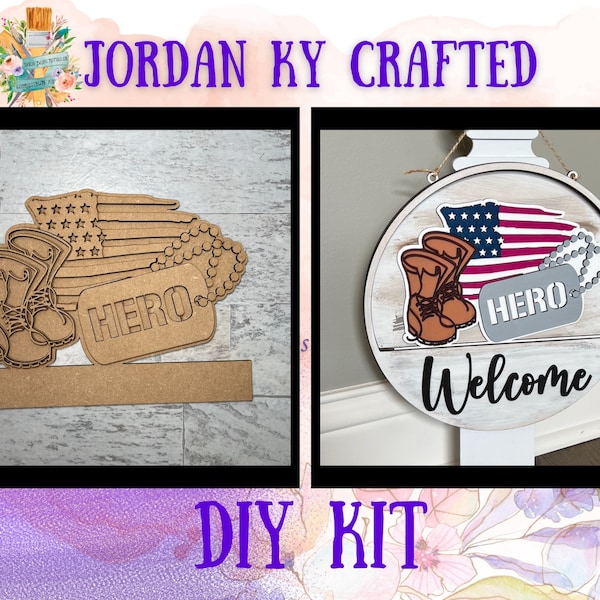 Military Paint by Number Etsy