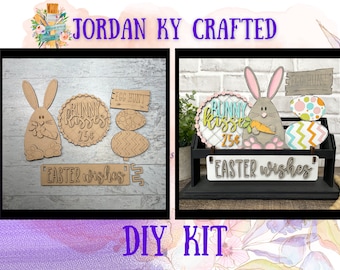 Bench/Wagon Easter Egg Hunt DIY Insert,