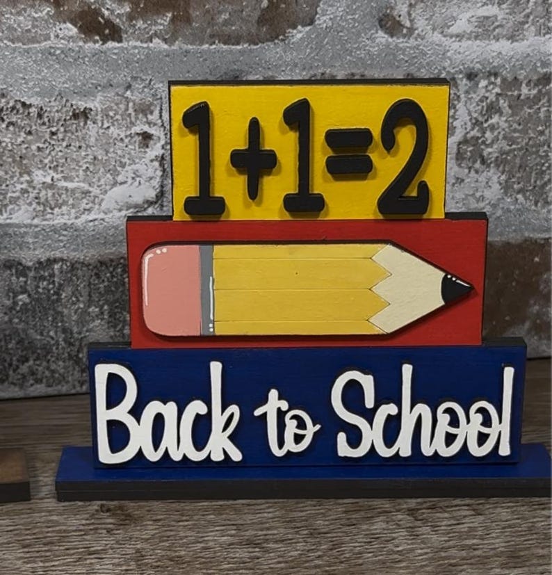 Read Word Stack Teacher Word Stacker, Word Stack Base, DIY School Word Decor, Back to ...