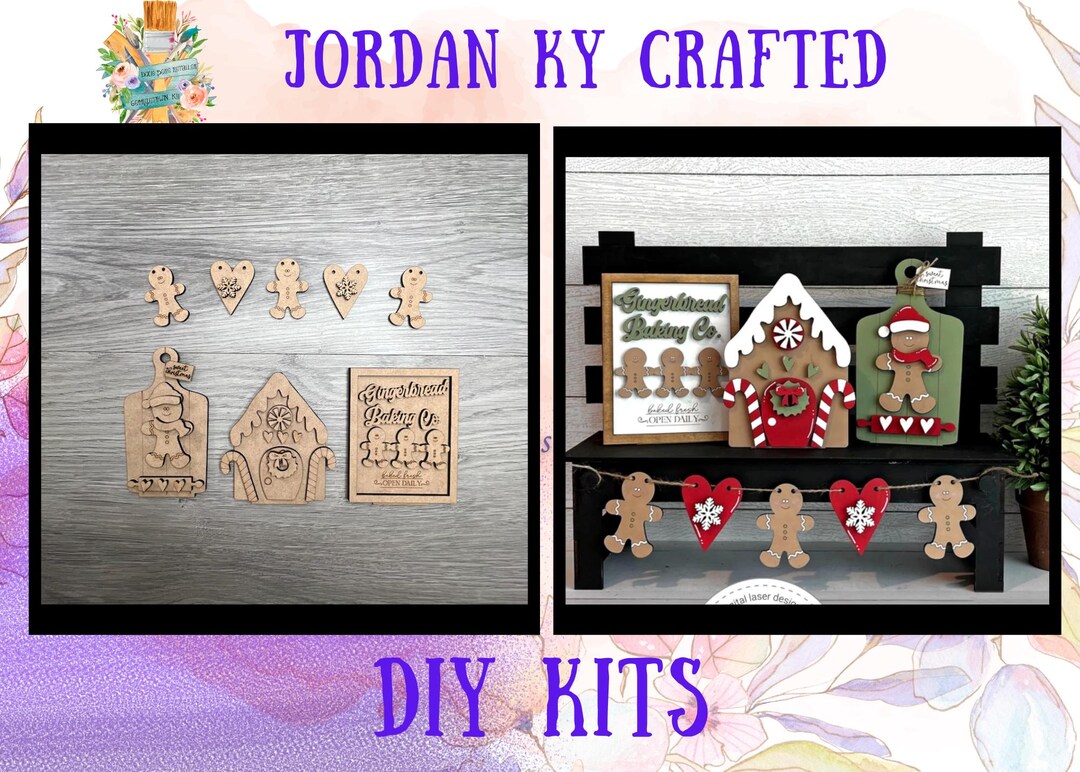 Park Bench Gingerbread DIY Insert, - Etsy