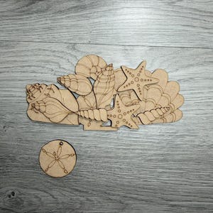 Basket Beach Shells DIY Insert, Beach Flower Basket,