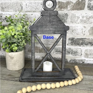 Lantern Base DIY Shelf Sitter, Interchangeable, Jordan ky crafted, Jordankycrafted