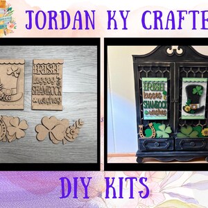 Cottage Cabinet St. Patrick DIY Insert