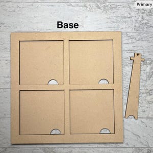 4" Tile Square BASE Frame,