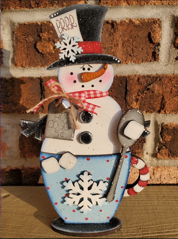 Snowman DIY kit,Snowman DIY paint kit,Kids Paint kit,Holiday Paint kit –  Palmer's Custom Apparel