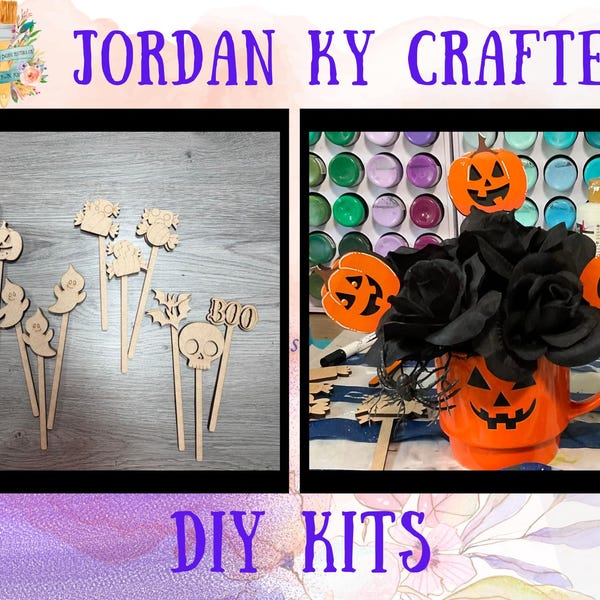 Swizzle Stick Halloween DIY Insert