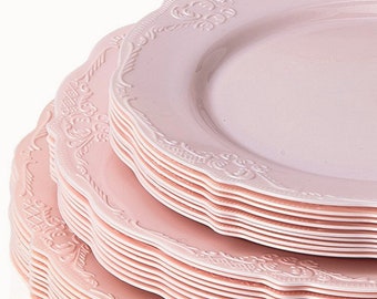 disposable plates etsy