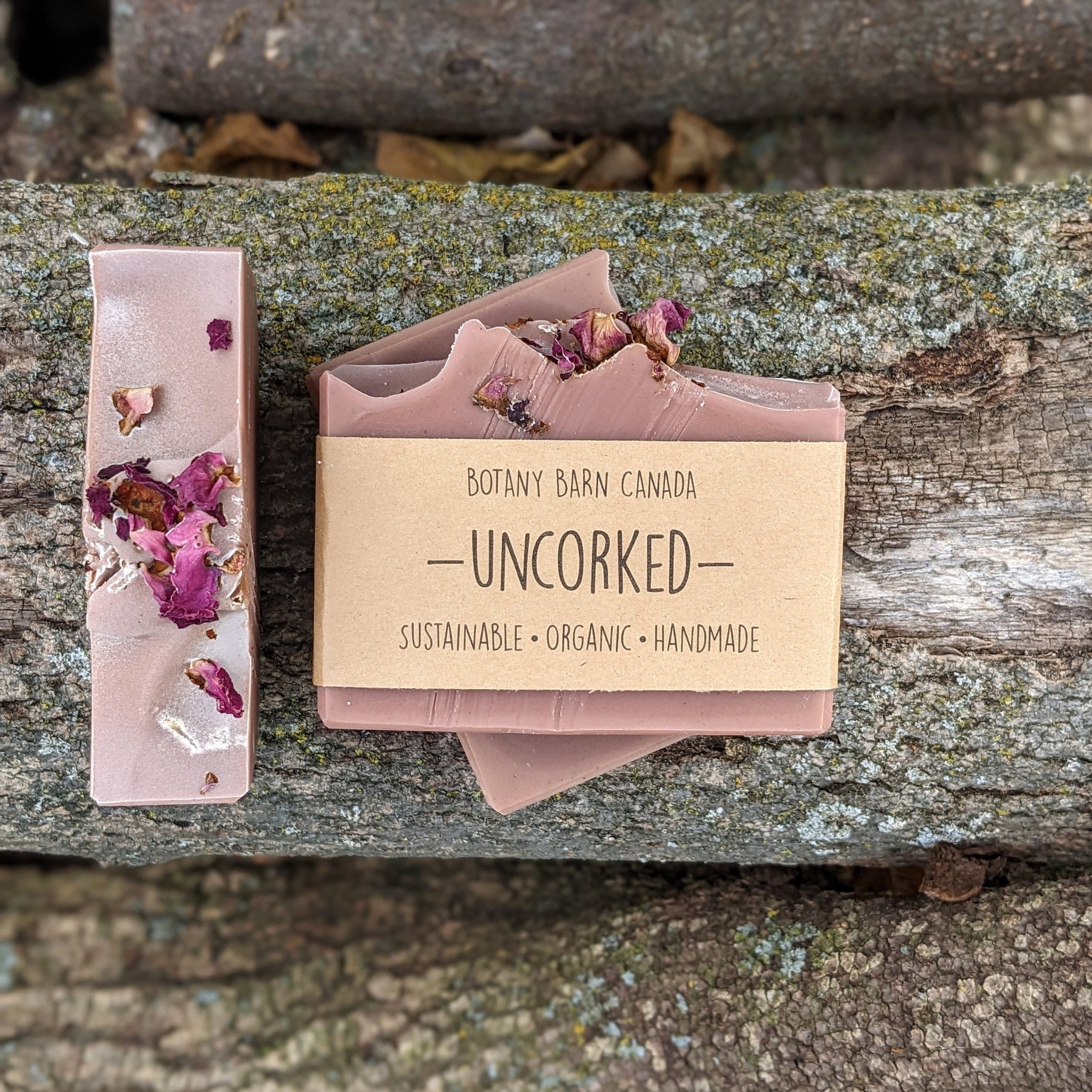 Uncorked Floral Red Wine Soap, Self-love Gift, Wine Lover Best Friend Gift,  Organic Handmade Palm Free Soap, Eco-friendly Galentine Gift 