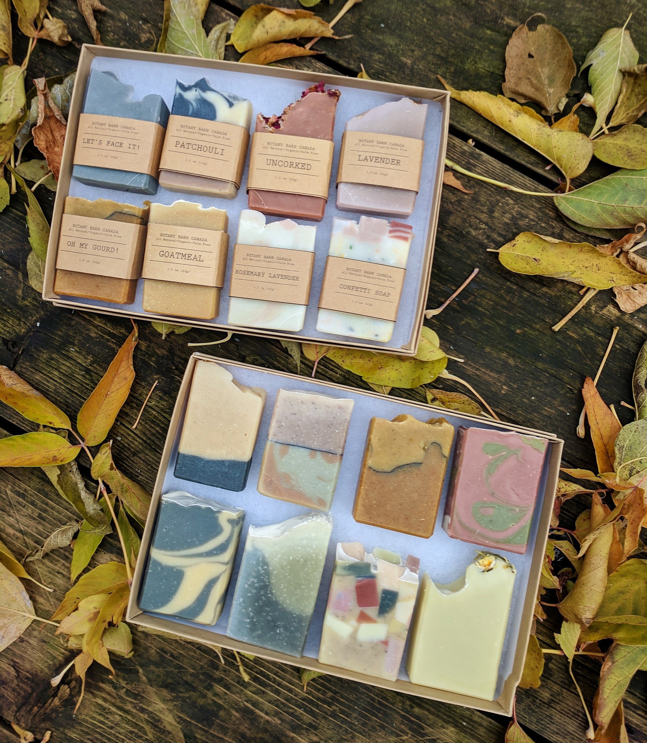 Soap Gift Set of 8 Organic Soaps Soap Sampler Luxury Bath Etsy