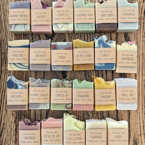 Custom Baby Shower Soap Favours Handmade Party Favors for Wedding, Personalized Half Bar Soaps, Gender Neutral & Eco-Friendly Gift Idea image 10