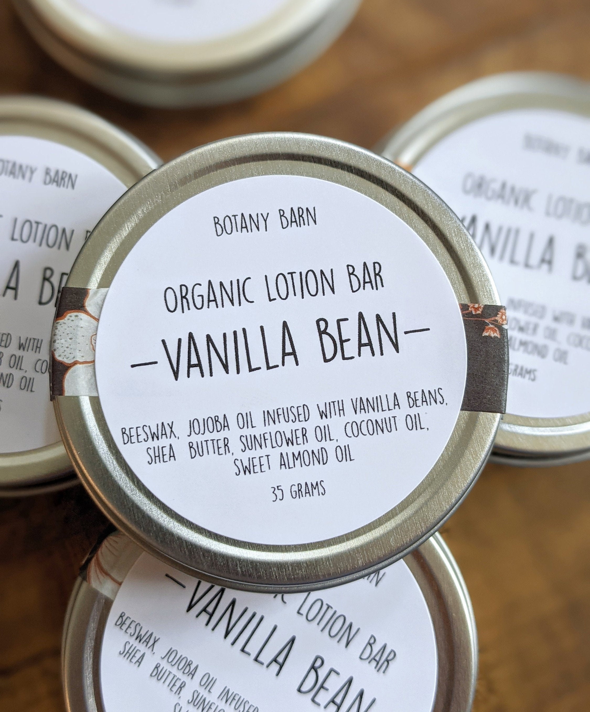Organic Solid Lotion Bar - Natural Handmade Lotion Bar, Choose from F…