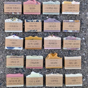 Bulk Organic Soap Bars: 10 Handcrafted Essential Oil Soaps