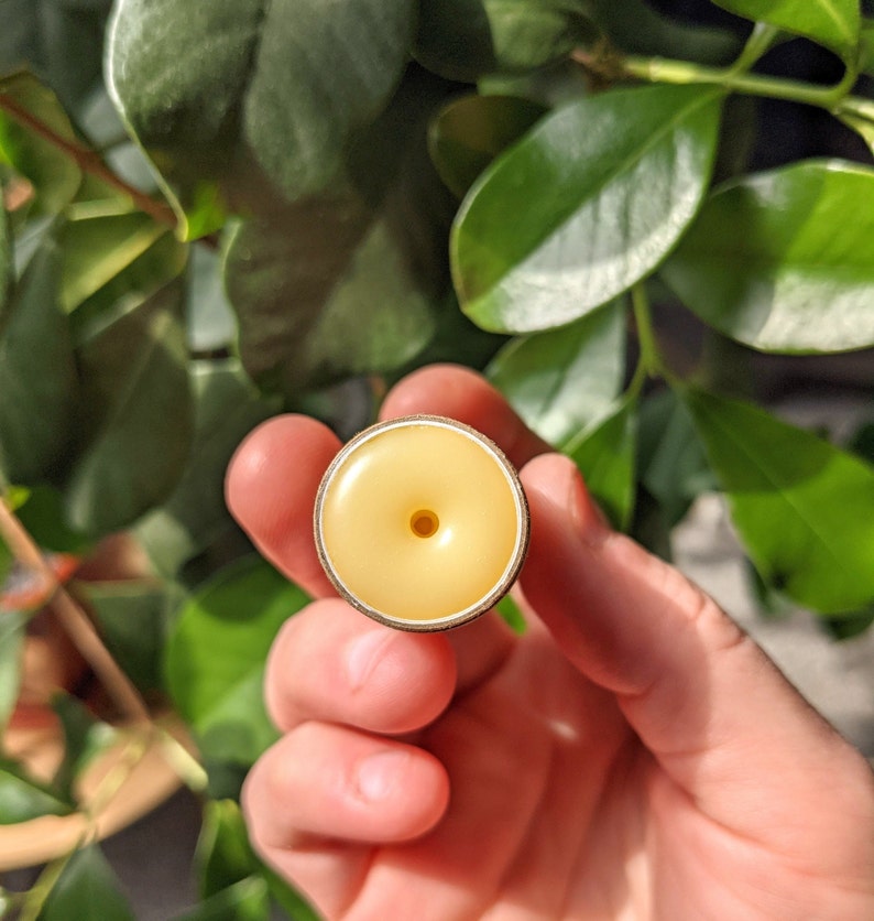 Trois baumes à lèvres Baume à lèvres bio fait main dans un tube respectueux de l'environnement, baume à lèvres hydratant zéro déchet, Achetez trois baumes à lèvres et économisez image 4