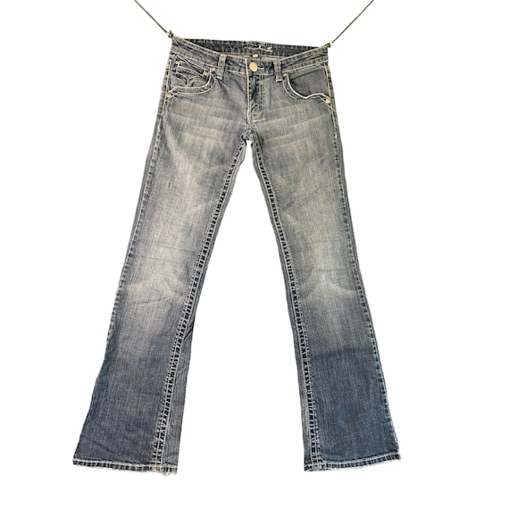 BU From Malibu Womens Size 28 Jeans Embellished Back Pockets