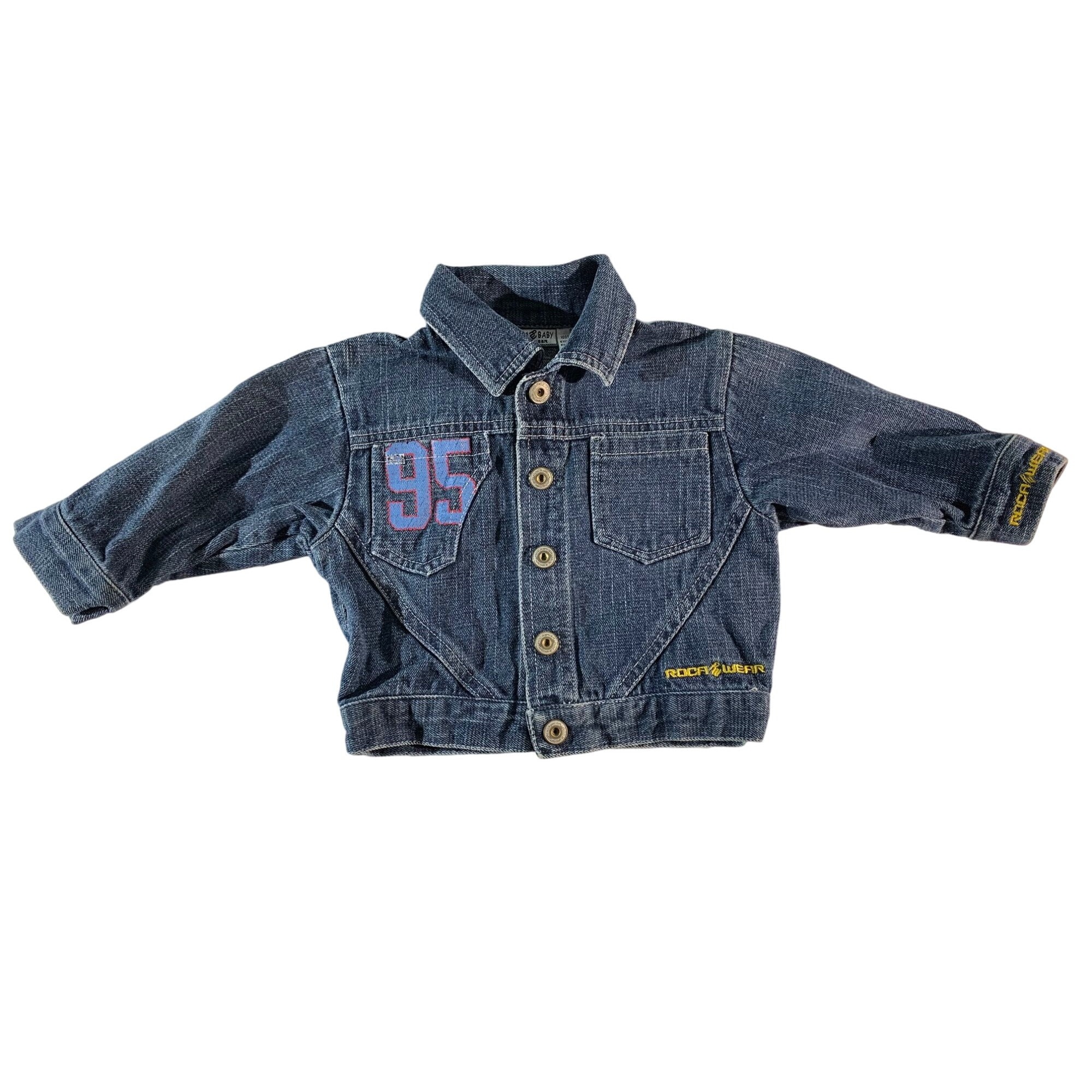 Roca Wear Rocawear Baby Boys Infant Size 12 Months Jean Jacket