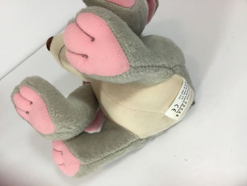 Equity Importing 1997 Plush Dog Pooka Flapping Ears 8 Tall Square Belly
