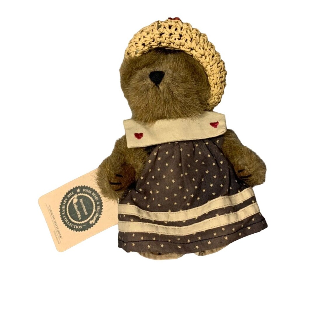 【公式】プラッシュ クレスト入り テディーベア ぬいぐるみ 受注商品】ぬいぐるみ・ブラウンベア（小） | KOESEN (Baby&Kids