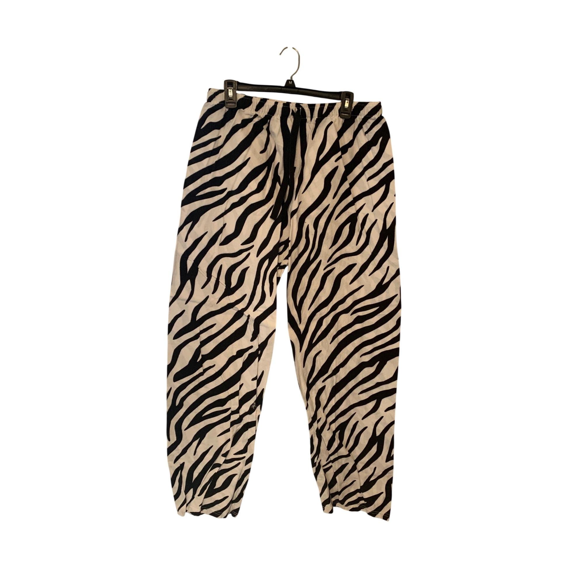 Vintage Zebra Pants - Etsy