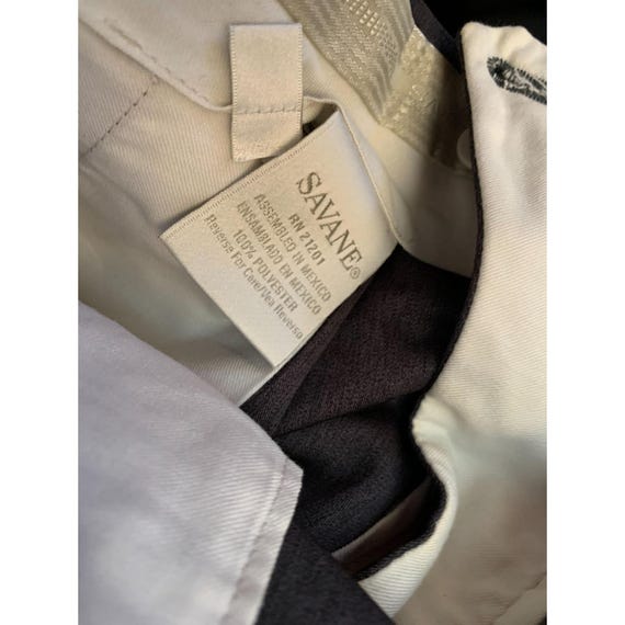 savane 100 polyester dress pants Savane Men's Flat Front Ultimate Performance Pants
