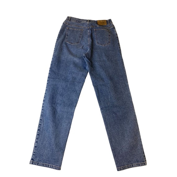 ファッション特集 Lauren Jean Blue Vintage 10 Size Womens Lauren Ralph Co Pants