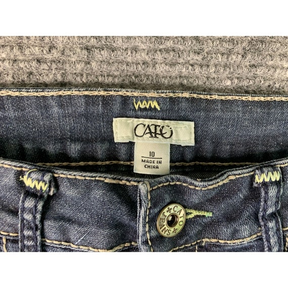 Cato denim capris deals