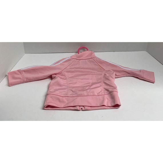 Adidas Girls Baby Infant Size Pink Vintage Full Z… - image 3