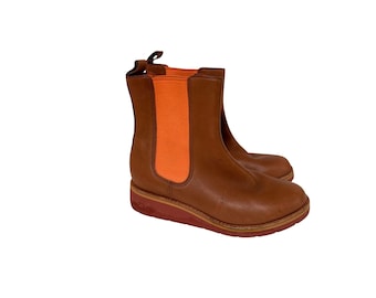 Cole Haan Nike Air Womens Size 6.5 B Waterproof Ankle Boots Bootie Leather D38281