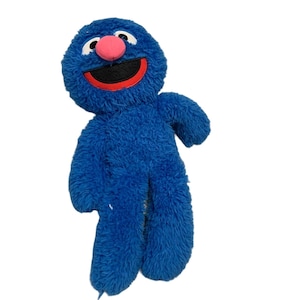 Gund Sesame Street Grover Blue Plush Stuffed Animal Toy Doll 12.5 in Tall