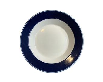 Bol à soupe Dansk Concerto Blue Rim, bord bleu uni 8,5 po. de diamètre