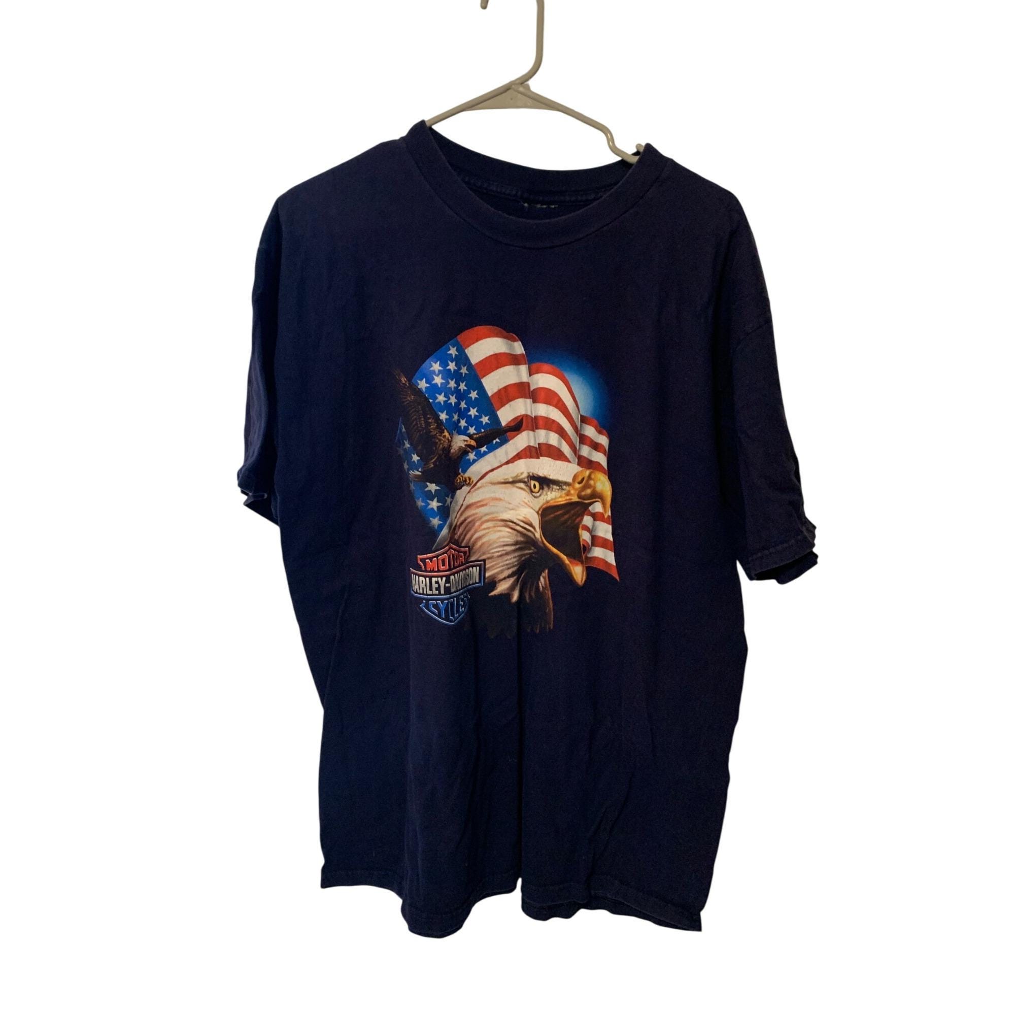 Mens Patriotic Harley Davidson Shirt - Etsy