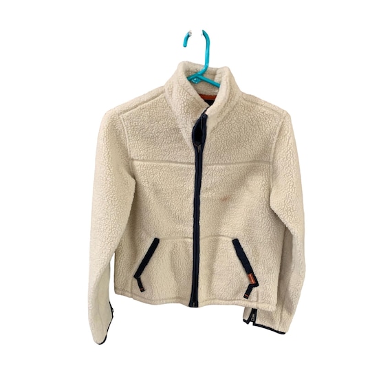 Abercrombie and Fitch Veste en peau de mouton retournée à manches