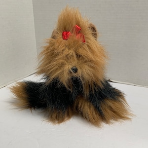 Ty Classic Yappy Yorkshire terrier 8.5 in T Plush Stuffed Animal Dog Puppy Toy 1997