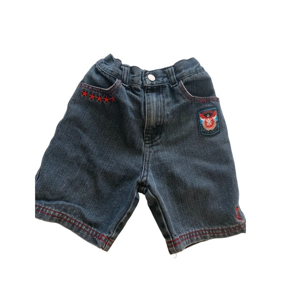 Infant denim shorts clearance