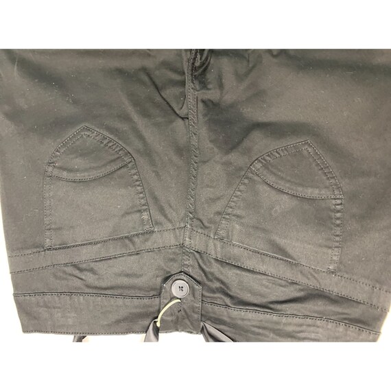 Faded glory capri jeggings black clearance