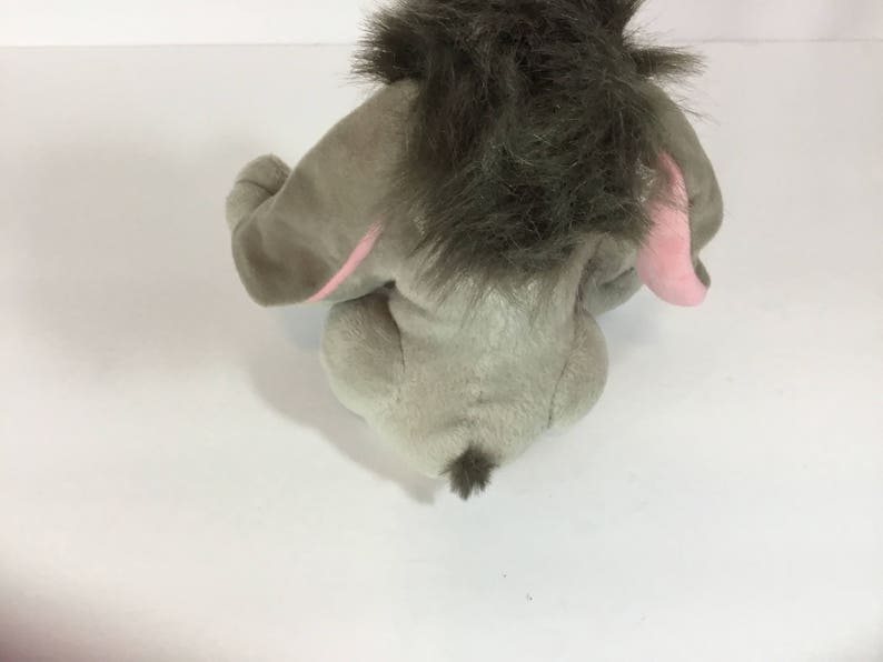 Equity Importing 1997 Plush Dog Pooka Flapping Ears 8 Tall Square Belly