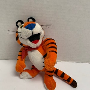Sasco Plush Stuffed Tony The Tiger Stuffed Doll Toy 8.5 in Tall Kelloggs