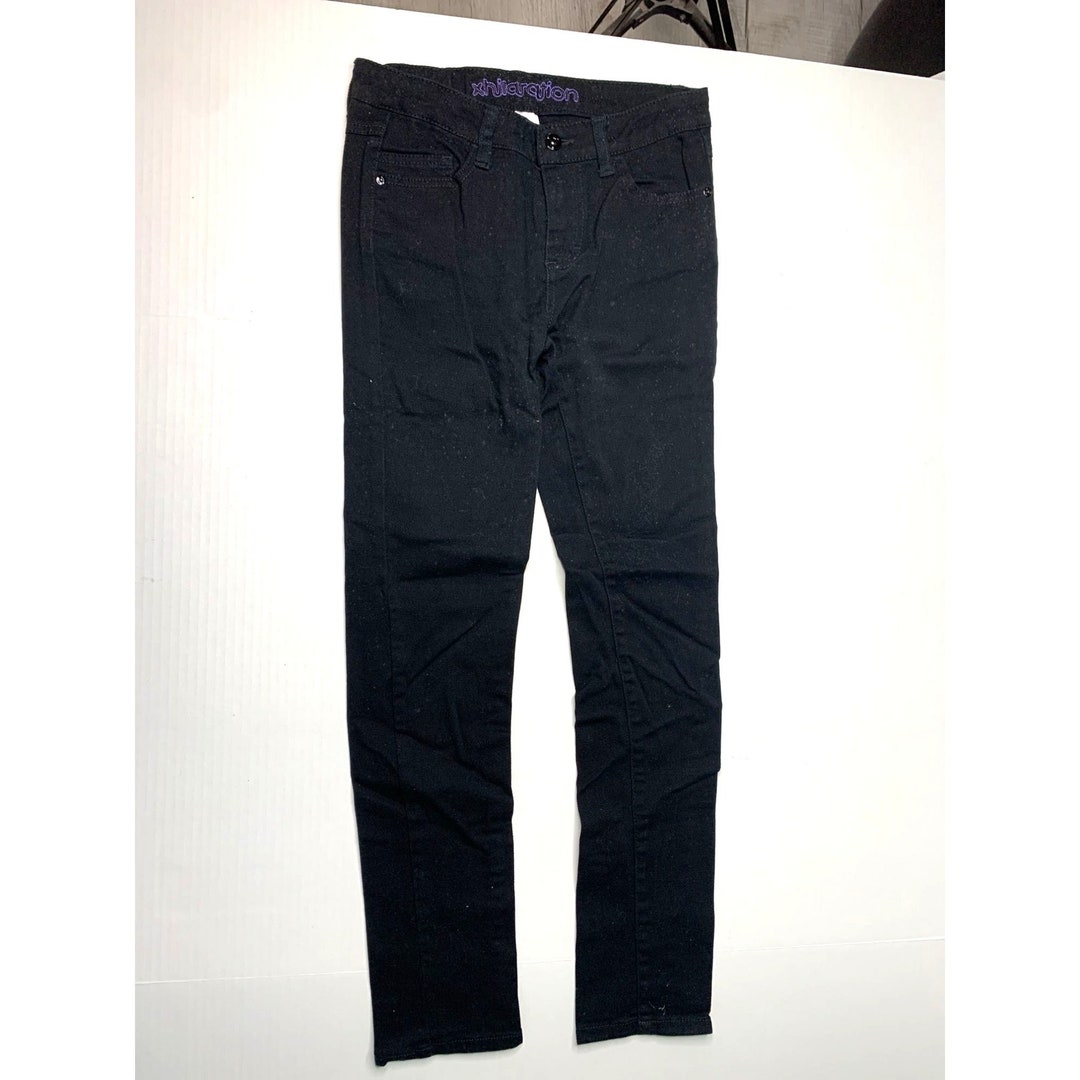 Xhilaration Girls Size 14 Black Jeans Slim Straight Ireland